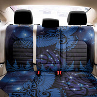 New Zealand Kea Bird Back Car Seat Cover Maori Tattoo and Silver Fern Matariki Style LT03 - Polynesian Pride