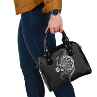 Personalised Niue Darts Masters Shoulder Handbag Tribal Hiapo Dartboard - Polynesian Pride