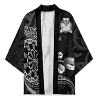 Personalised New Zealand Aotearoa Darts Masters Kimono Tribal Silver Fern and Ta Moko Dartboard - Polynesian Pride