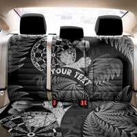Personalised New Zealand Aotearoa Darts Masters Back Car Seat Cover Silver Fern and Maori Spirit LT03 - Polynesian Pride