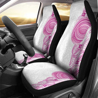 Traditional Polynesian Art Tattoos Car Seat Cover Pink Color LT03 - Polynesian Pride