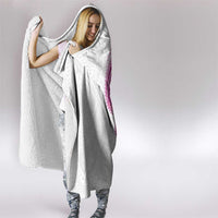 Traditional Polynesian Art Tattoos Hooded Blanket Pink Color - Polynesian Pride