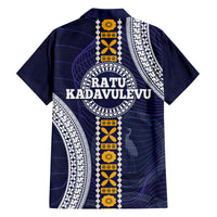 Fiji Ratu Kadavulevu School Family Matching Tank Maxi Dress and Hawaiian Shirt Tapa and Polynesian Tribal Pattern LT03 - Polynesian Pride