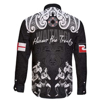 Aotearoa Waitangi Day - Toitu Te Tiriti Family Matching Long Sleeve Bodycon Dress and Hawaiian Shirt New Zealand Honour the Treaty LT03 - Polynesian Pride