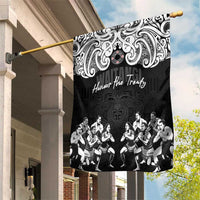 Aotearoa Waitangi Day - Toitu Te Tiriti Garden Flag New Zealand Honour the Treaty LT03 House Flag Black - Polynesian Pride