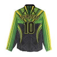 Custom Cook Islands Rugby Women Casual Shirt Tatau Art Sport Style Black Color