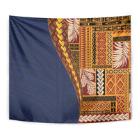 Samoa Siapo Motif Half Style Tapestry Colorful Version