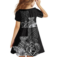 Guam Latte Stone Chamorro Culture Family Matching Long Sleeve Bodycon Dress and Hawaiian Shirt Tapa Pattern LT03 - Polynesian Pride