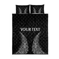 New Zealand Netball Quilt Bed Set Koru and Maori Tattoo Jersey LT03 - Polynesian Pride