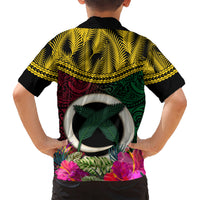 Vanuatu 44th Anniversary Independence Day Hawaiian Shirt Boars Tusk and Namele Plant LT03 - Polynesian Pride