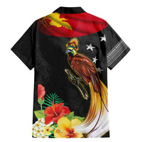 Papua New Guinea Independence Day Family Matching Mermaid Dress and Hawaiian Shirt PNG Flag and Bird-of-Paradise LT03 - Polynesian Pride