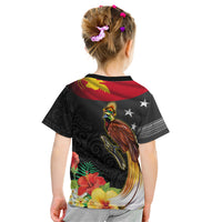Papua New Guinea Independence Day Kid T Shirt PNG Flag and Bird-of-Paradise LT03 - Polynesian Pride