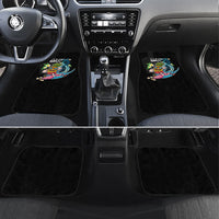 Hawaii Pineapple Surfing Car Mats It's in My DNA - Kakau and Polynesian Pattern LT03 Set 4pcs Black - Polynesian Pride