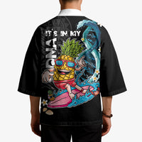 Hawaii Pineapple Surfing Kimono It's in My DNA - Kakau and Polynesian Pattern LT03 - Polynesian Pride