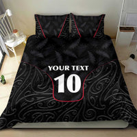 Custom New Zealand Rugby Bedding Set Maori All Black Championship 2024 and Silver Fern LT03 - Polynesian Pride