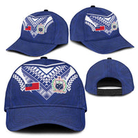 Samoa Rugby Classic Cap Pacific Motifs - Polynesian Pride