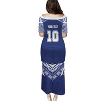 Custom Samoa Rugby Family Matching Puletasi and Hawaiian Shirt Pacific Motifs - Polynesian Pride