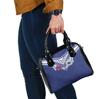 Samoa Rugby Shoulder Handbag Pacific Motifs - Polynesian Pride