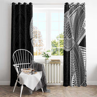 Samoan Tatau Window Curtain Art Tribal Traditional Tattoos - Polynesian Pride