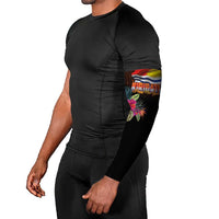 Kiribati Flag and Fireworks Arm Sleeves First Place Welcome the New Year LT03 - Polynesian Pride
