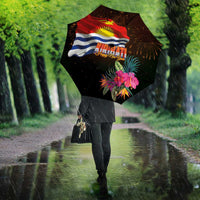 Kiribati Flag and Fireworks Umbrella First Place Welcome the New Year LT03 - Polynesian Pride