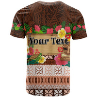 Pasifika Festival Auckland T Shirt Polynesian Tribal with Pacific Pattern Brown Color LT03 - Polynesian Pride