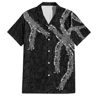 Hawaii Maile Lei Hawaiian Shirt Aloha Grayscale Color LT03 Grayscale - Polynesian Pride