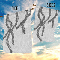 Hawaii Maile Lei Garden Flag Aloha The Grey Color