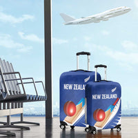 New Zealand Cricket Luggage Cover Kiwi Birds Haka Dance Blue Fern Sporty Style LT03 - Polynesian Pride