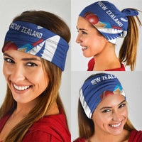 New Zealand Cricket Neck Gaiter Kiwi Birds Haka Dance Blue Fern Sporty Style LT03 - Polynesian Pride