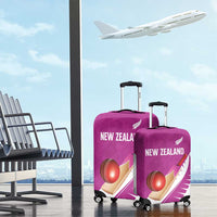 New Zealand Cricket Luggage Cover Kiwi Birds Haka Dance Pink Fern Sporty Style LT03 - Polynesian Pride
