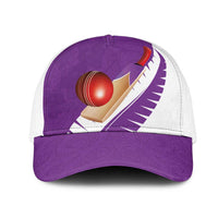 New Zealand Cricket Mesh Trucker Cap Kiwi Birds Haka Dance Purple Fern Sporty Style LT03 One Size White Purple - Polynesian Pride