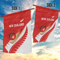 New Zealand Cricket Garden Flag Kiwi Birds Haka Dance Red Fern Sporty Style LT03 - Polynesian Pride