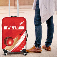 New Zealand Cricket Luggage Cover Kiwi Birds Haka Dance Red Fern Sporty Style LT03 Red - Polynesian Pride