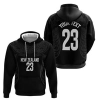 New Zealand Basketball Ta Moko Tribal Custom Hoodie