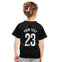 New Zealand Basketball Ta Moko Tribal Custom Kid T Shirt