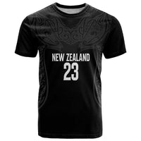 New Zealand Basketball Ta Moko Tribal Custom T Shirt