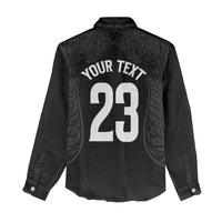 New Zealand Basketball Ta Moko Tribal Custom Women Casual Shirt LT03 - Polynesian Pride