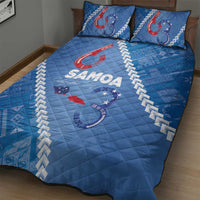 Samoa Independence Day Quilt Bed Set Anniversary 63th-Siapo Art