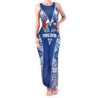 Custom Samoa Pacific Rugby 2024 Family Matching Tank Maxi Dress and Hawaiian Shirt Polynesian Pacific Tribal Pattern