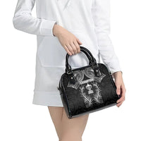 New Zealand Rugby Shoulder Handbag Aotearoa Champion Cup History with Silver Fern LT03 - Polynesian Pride
