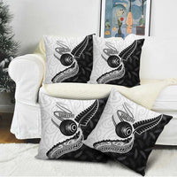Personalised Aotearoa Lawn Bowls Pillow Cover Maori and Silver Fern Half Style LT03 - Polynesian Pride