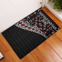 Tonga Ngatu Art Tattoo Polynesian Rubber Doormat