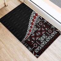 Tonga Ngatu Art Tattoo Polynesian Rubber Doormat