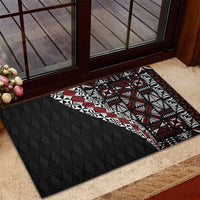 Tonga Ngatu Art Tattoo Polynesian Rubber Doormat