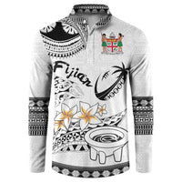 Fijian Traditional Culture Button Sweatshirt Tapa Tribal Tattoos - Polynesian Pride