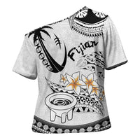 Fijian Traditional Culture Cross Shoulder Shirt Tapa Tribal Tattoos - Polynesian Pride