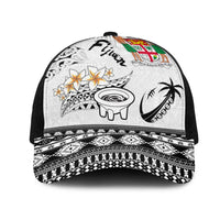 Fijian Traditional Culture Mesh Trucker Cap Tapa Tribal Tattoos - Polynesian Pride