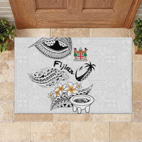 Fijian Traditional Culture Rubber Doormat Tapa Tribal Tattoos - Polynesian Pride