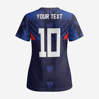 Custom Rugby Samoa Scrub Top Siva Tau Spirit Sporty Vibes - Polynesian Pride